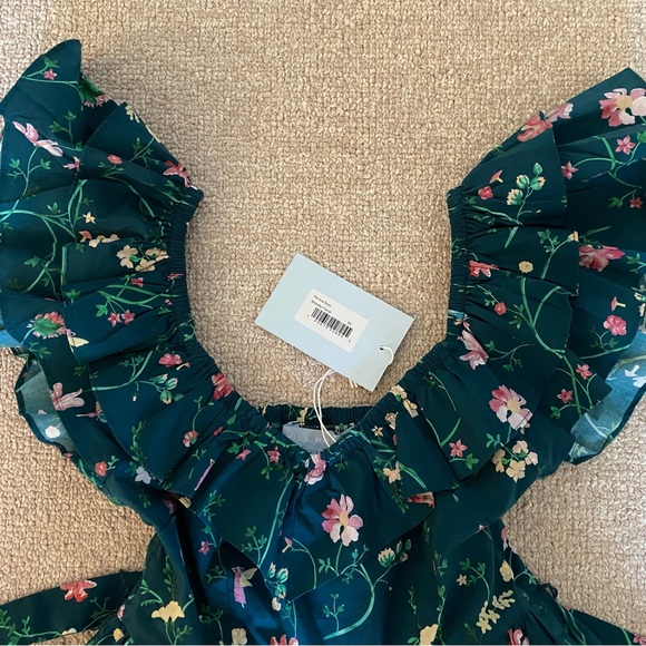 Hill House Ava Dress Moody Floral XS NWT - Picture 9 of 14